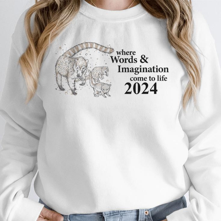 Tucson Festival Of Book TFOB 2024 Coatimundi Mascot Unisex Sweatshirt Tucson Festival Of Book TFOB 2024 Coatimundi Mascot Unisex Sweatshirt