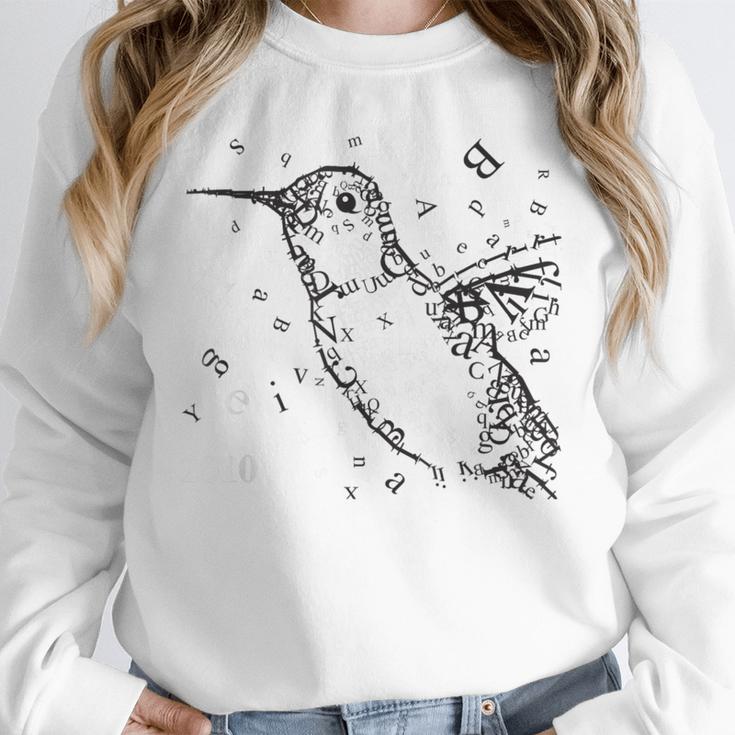 Tucson Festival Of Books TFOB 2010 Hummingbird Mascot Unisex Sweatshirt