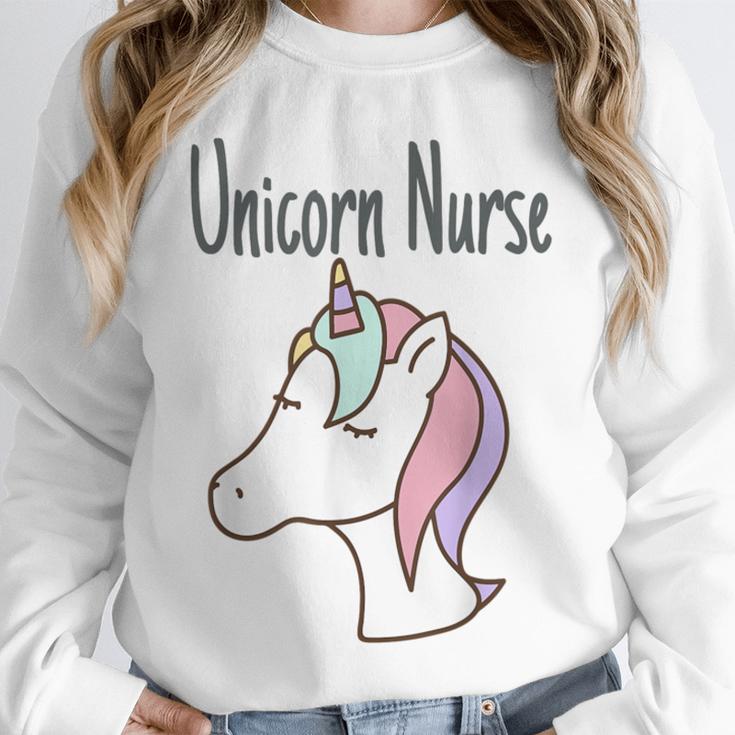 Unicorn RN GraduationShirt Nurse Shirts Unisex Sweatshirt