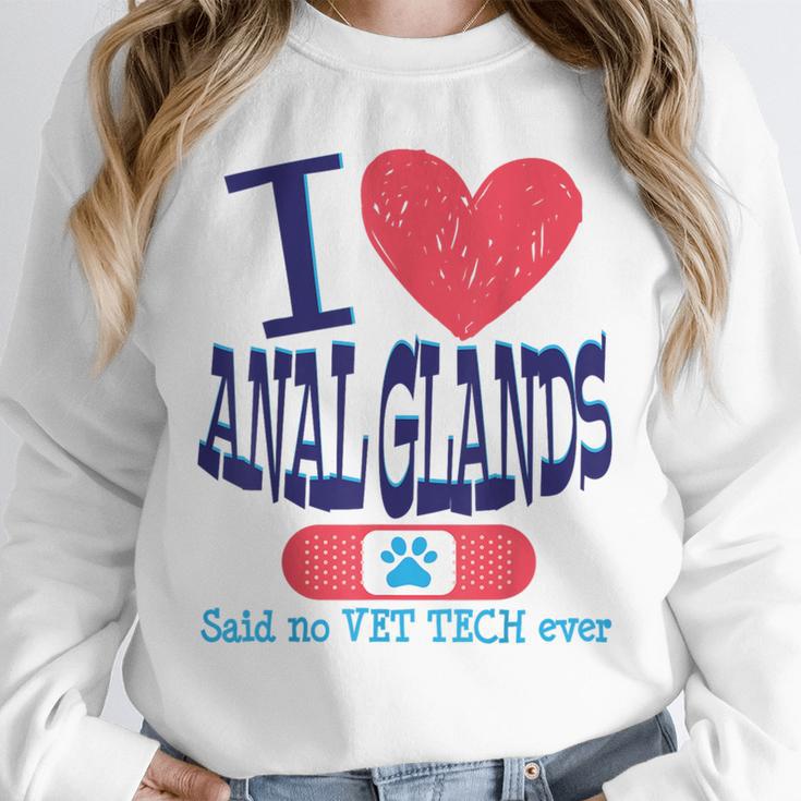 Vet Tech I Love Veterinary Technician Graduation Unisex Sweatshirt