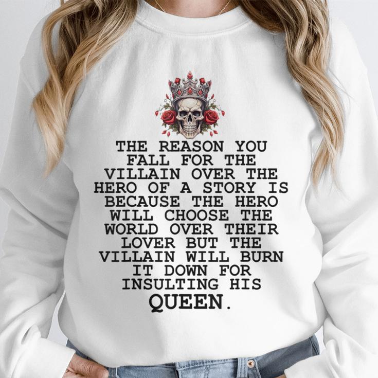 In My Villain Era Dark Romance Smutty Books Lovers Smut Book Unisex Sweatshirt In My Villain Era Dark Romance Smutty Books Lovers Smut Book Unisex Sweatshirt