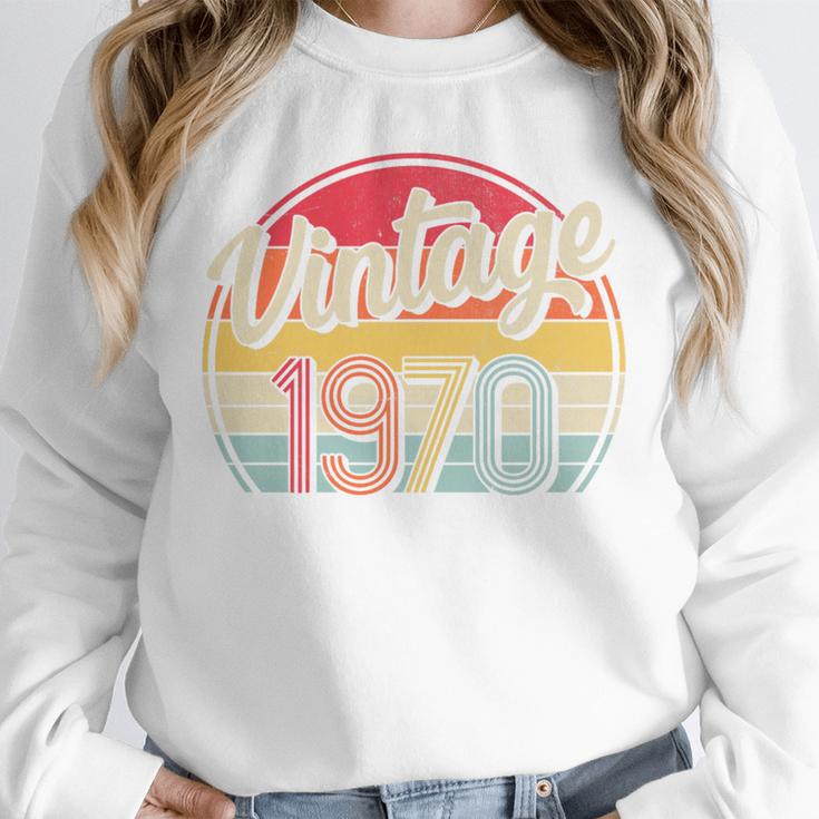 Vintage 1970 Retro Style 70's Born Nostalgia Vibe Birthday Premium Tri-Blend Unisex Sweatshirt Vintage 1970 Retro Style 70's Born Nostalgia Vibe Birthday Premium Tri-Blend Unisex Sweatshirt