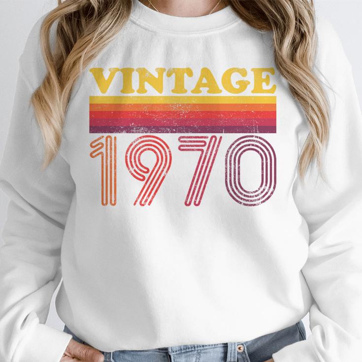 Vintage 1970 Retro Style 70's Born Nostalgia Vibes Birthday Premium Tri-Blend Unisex Sweatshirt Vintage 1970 Retro Style 70's Born Nostalgia Vibes Birthday Premium Tri-Blend Unisex Sweatshirt