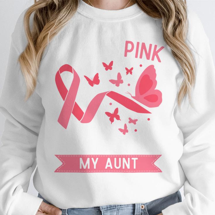 I Wear Pink In Memory Of My Aunt Unisex Sweatshirt