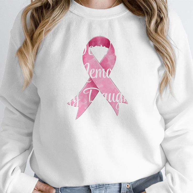 I Wear Pink In Memory Of My Daughter Breast Cancer Awareness Unisex Sweatshirt I Wear Pink In Memory Of My Daughter Breast Cancer Awareness Unisex Sweatshirt