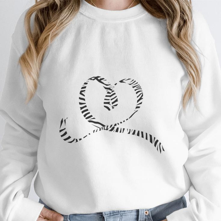 I Wear Zebra In Memory Of My Mom Carcinoid Cancer Awareness Unisex Sweatshirt