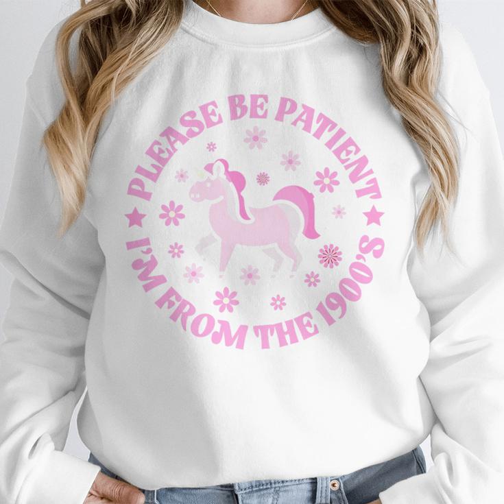 Women Please Be Patient I'm From The 1900s Premium Unisex Sweatshirt Women Please Be Patient I'm From The 1900s Premium Unisex Sweatshirt