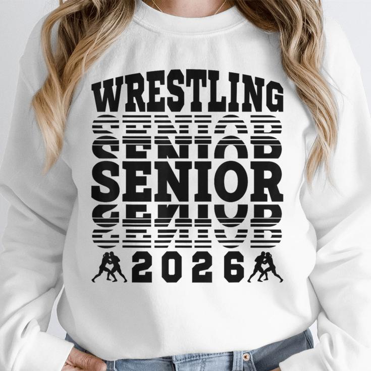 Wrestling Senior 2026 Graduation Unisex Sweatshirt