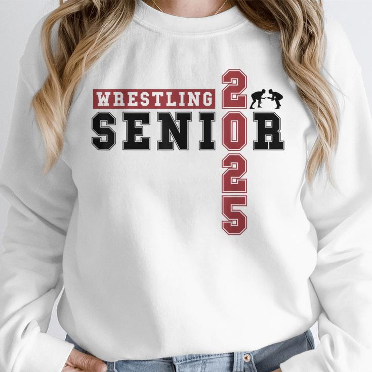 Wrestling Senior Night Wrestling Senior 2025 Graduation 69 Unisex Sweatshirt