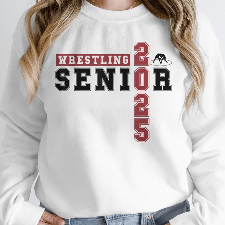 Wrestling Senior Night Wrestling Senior 2025 Graduation 70 Unisex Sweatshirt