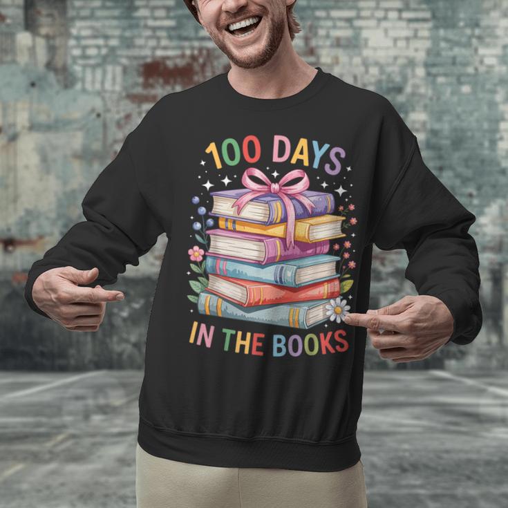 100 Days In The Books Cute Book 100 Days Of School Teachers Unisex Sweatshirt 100 Days In The Books Cute Book 100 Days Of School Teachers Unisex Sweatshirt