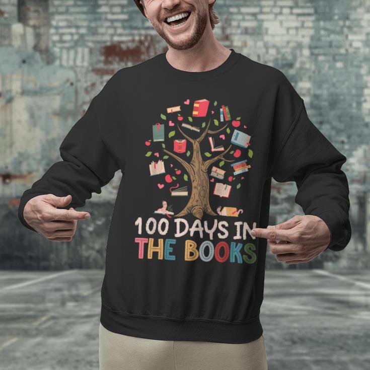 100 Days In The Books Reading Teacher Cute Book Lover Unisex Sweatshirt 100 Days In The Books Reading Teacher Cute Book Lover Unisex Sweatshirt