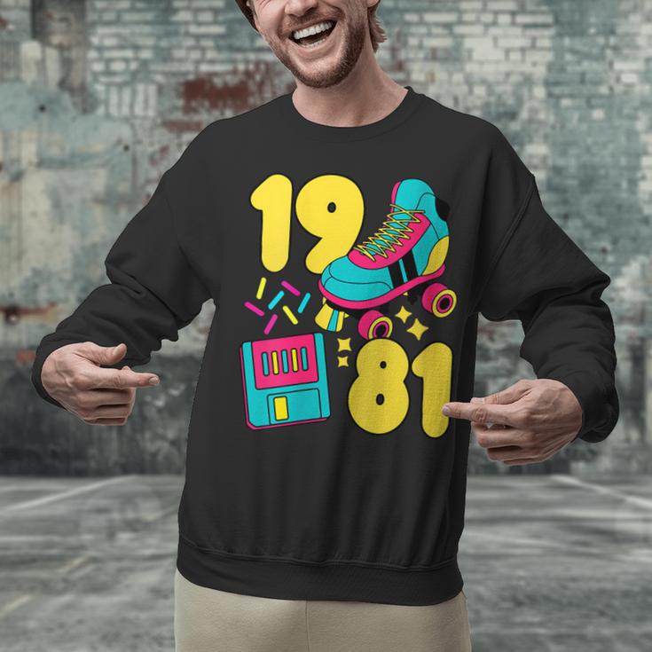 1981 Retro Raised In The 80s Old School Nostalgia Vibes Unisex Sweatshirt 1981 Retro Raised In The 80s Old School Nostalgia Vibes Unisex Sweatshirt