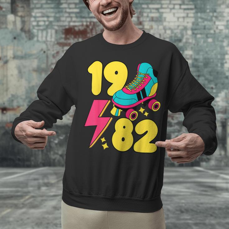 1982 Retro Raised In The 80s Old School Nostalgia Vibes Unisex Sweatshirt