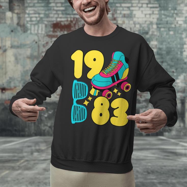 1983 Retro Raised In The 80s Old School Nostalgia Vibes Unisex Sweatshirt
