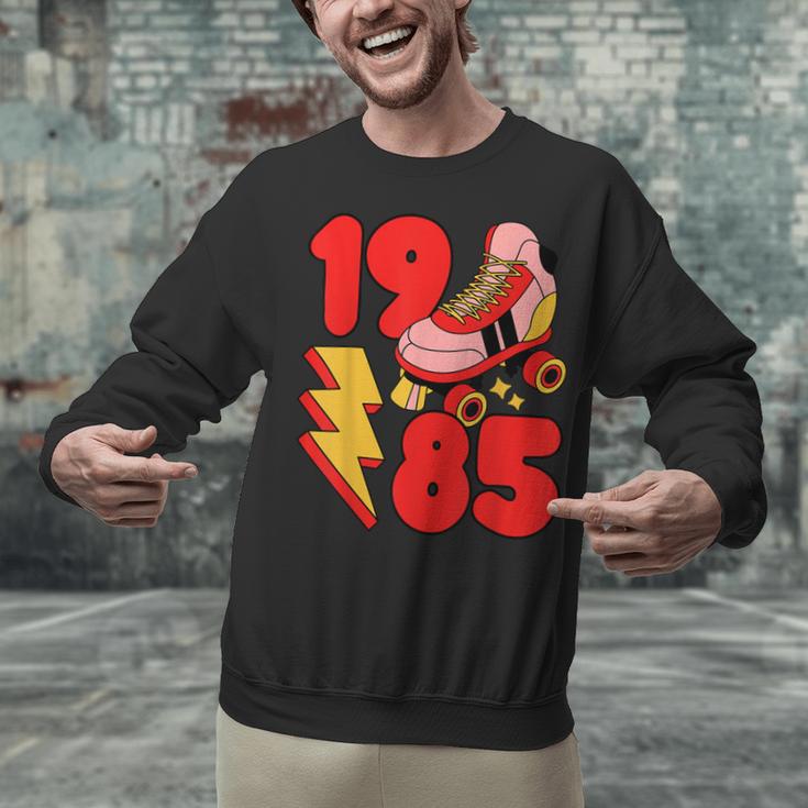 1985 Retro Roller Skate Vintage 80s Nostalgia Collector Unisex Sweatshirt 1985 Retro Roller Skate Vintage 80s Nostalgia Collector Unisex Sweatshirt