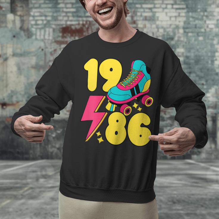 1986 Retro Raised In The 80s Old School Nostalgia Vibes Unisex Sweatshirt