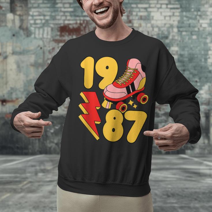 1987 Retro Roller Skate Vintage 80s Nostalgia Collector Unisex Sweatshirt 1987 Retro Roller Skate Vintage 80s Nostalgia Collector Unisex Sweatshirt