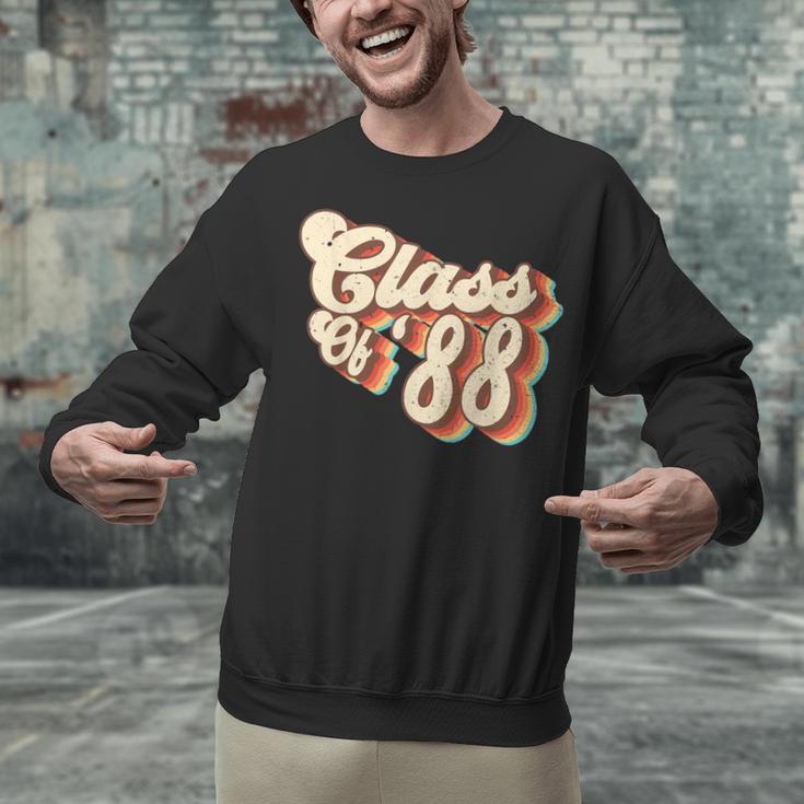 1988 Class Reunion Retro Class Of 88 High School Graduation Unisex Sweatshirt