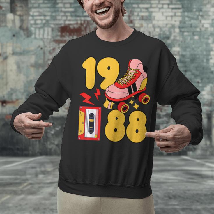 1988 Retro Raised On 80s Music Old School Nostalgia Punk Unisex Sweatshirt