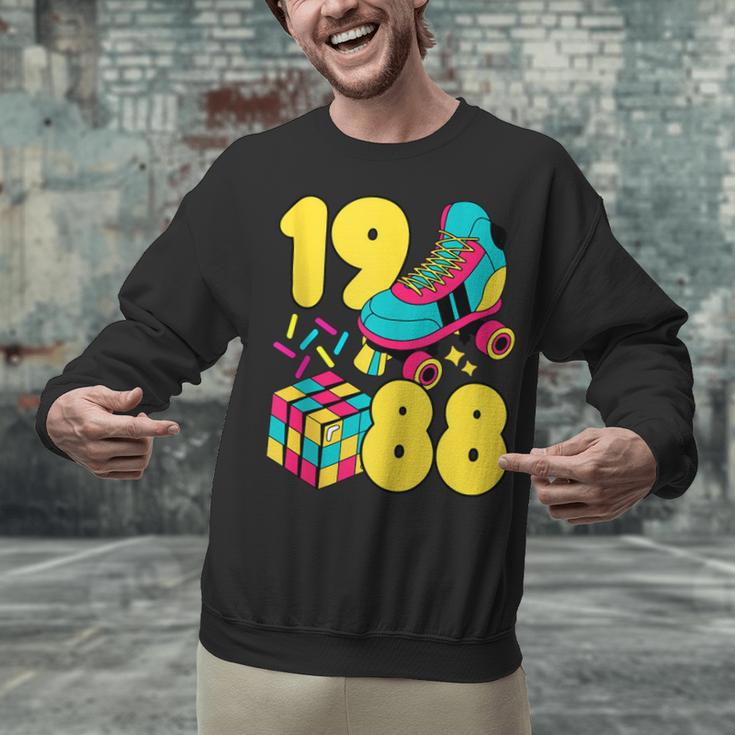 1988 Retro Raised In The 80s Old School Nostalgia Vibes Unisex Sweatshirt