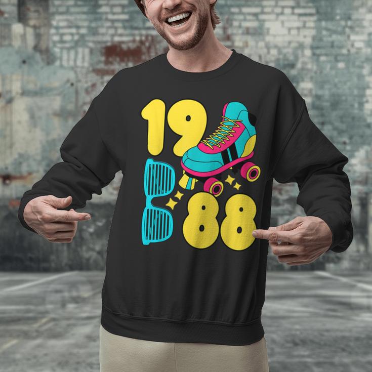 1988 Retro Raised In The 80s Old School Nostalgia Vibes Unisex Sweatshirt