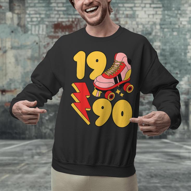1990 Retro Roller Skate Vintage 90s Nostalgia Collector Unisex Sweatshirt 1990 Retro Roller Skate Vintage 90s Nostalgia Collector Unisex Sweatshirt