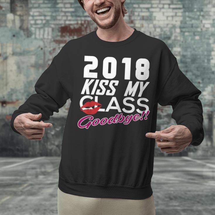 2018 Kiss My Class Goodbye Graduation Unisex Sweatshirt