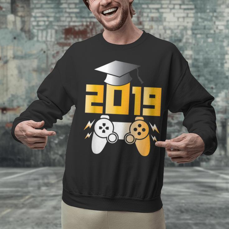 2019 High School Graduation Shirt Gamer Graduate Unisex Sweatshirt