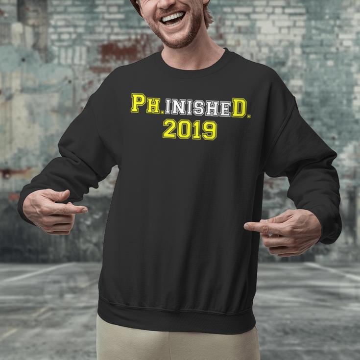 2019 PhinisheD Graduation Ph D College Phinished Unisex Sweatshirt