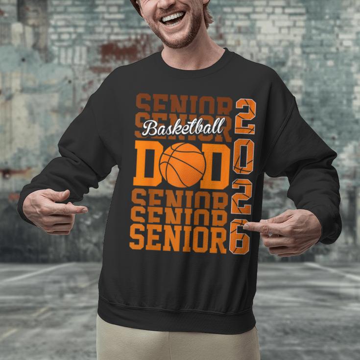 2026 Basketball Senior Dad Graduation Matching Family Unisex Sweatshirt