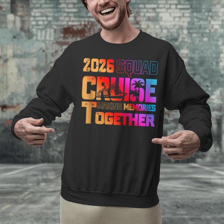 2026 Cruise Squad Making Memory Together Family Vacation Unisex Sweatshirt