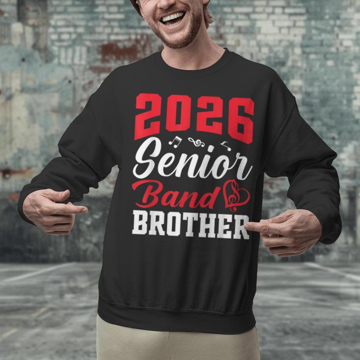 2026 Senior Band Brother Class Of 2026 Parent Graduation Unisex Sweatshirt