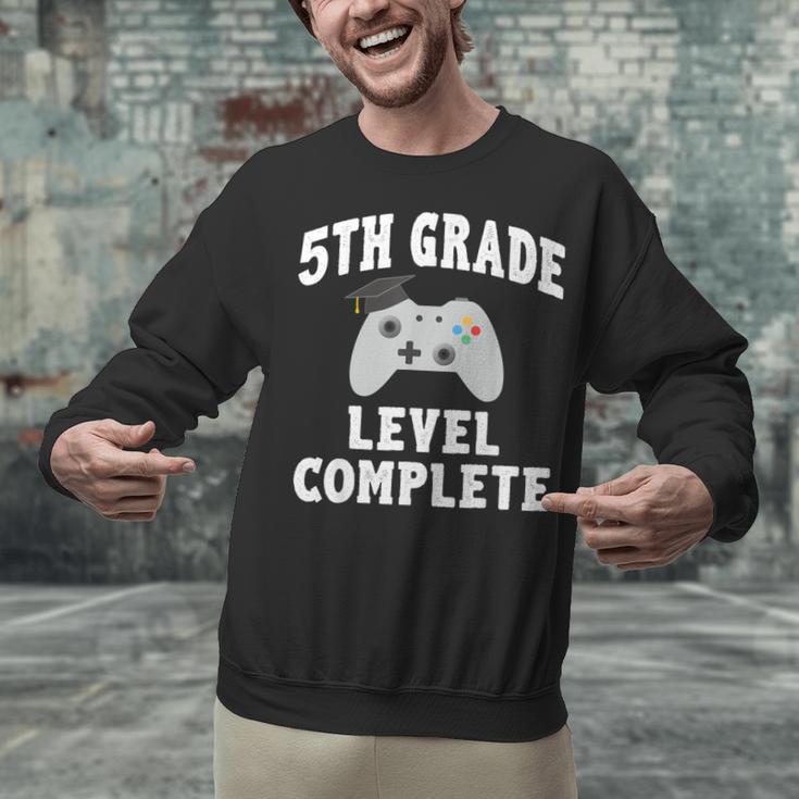 5th Grade Level Complete Gamer Class Of 2025 Graduation Unisex Sweatshirt