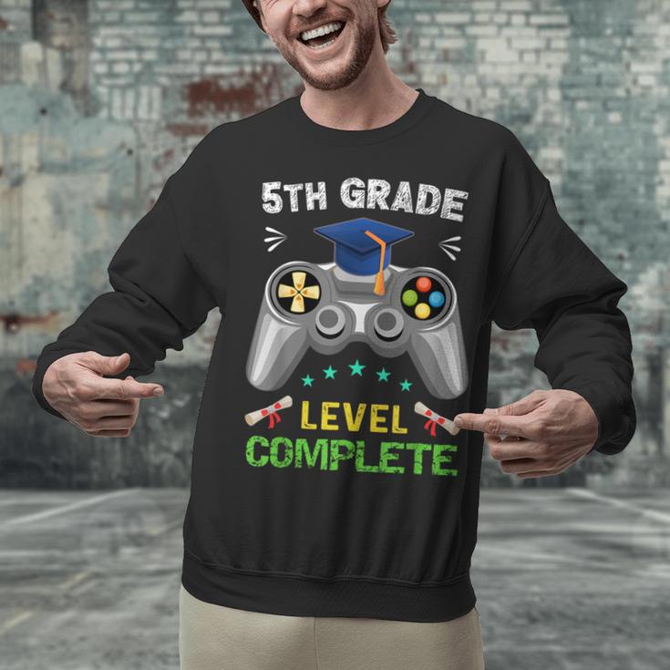 5th Grade Level Complete Gaming Graduation Class 2023 Gamer Unisex Sweatshirt