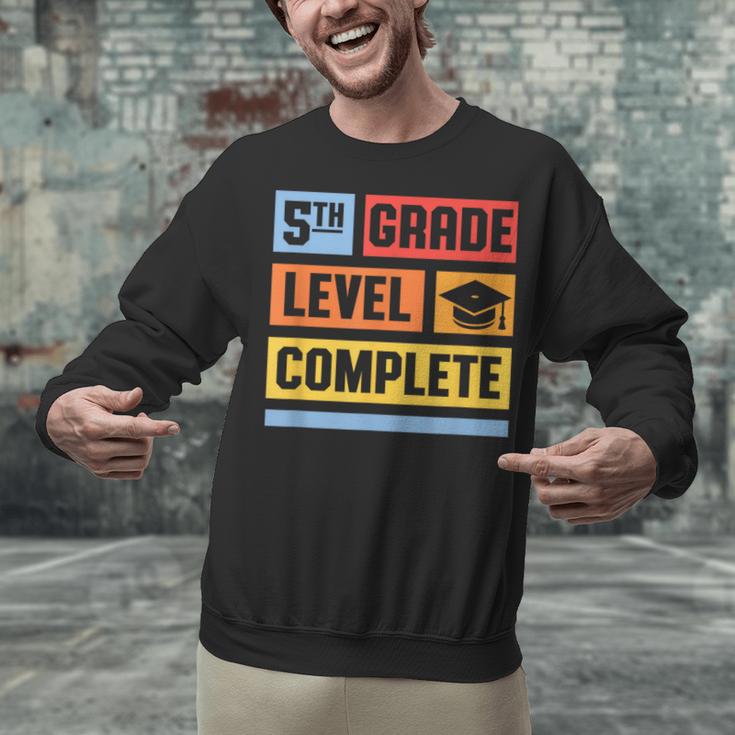 5th Grade Level Complete Shirt Graduation Last Day Of School Unisex Sweatshirt