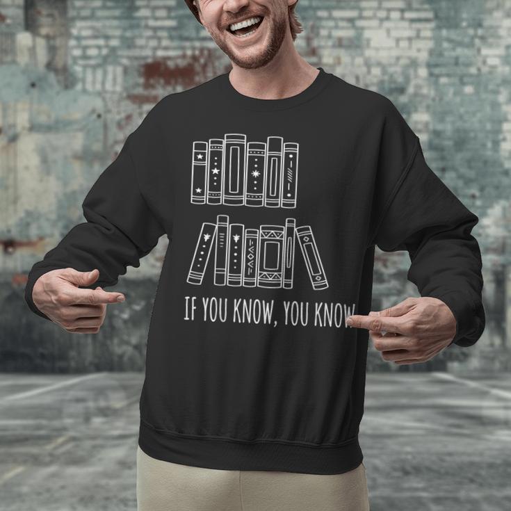 6 7 If You Know You Know Books Six Seven Meme Unisex Sweatshirt