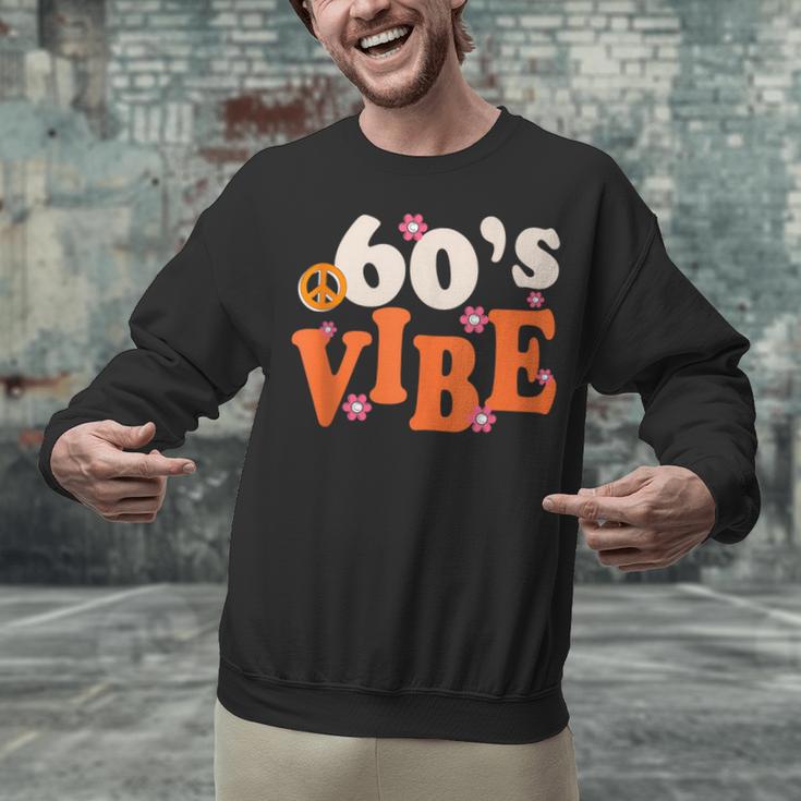 60's Vibe Retro Nostalgia Classic Mixtape Era 1960s Party Unisex Sweatshirt