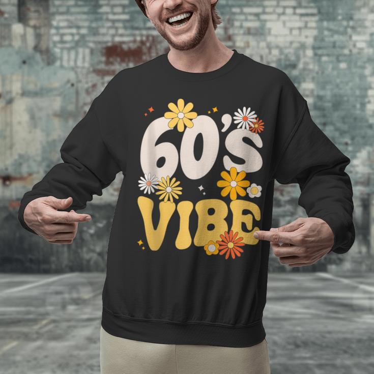 60's Vibe Vintage Nostalgia Mixtape Era 1960s Party Groovy Unisex Sweatshirt