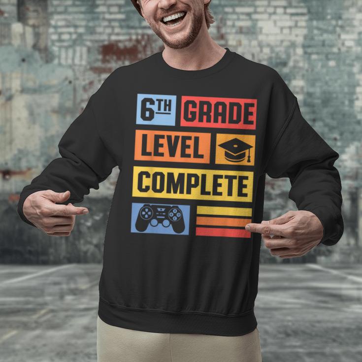6th Grade Level Complete Shirt Graduation Last Day Of School Unisex Sweatshirt