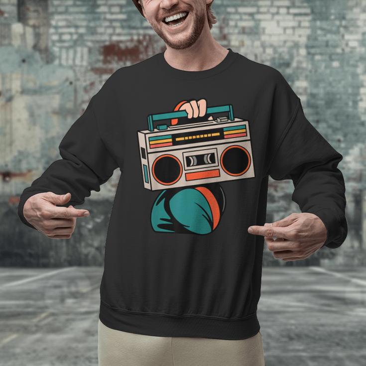 80s 90s Retro Party Costume Nostalgia Boombox Music Hip Hop Unisex Sweatshirt 80s 90s Retro Party Costume Nostalgia Boombox Music Hip Hop Unisex Sweatshirt