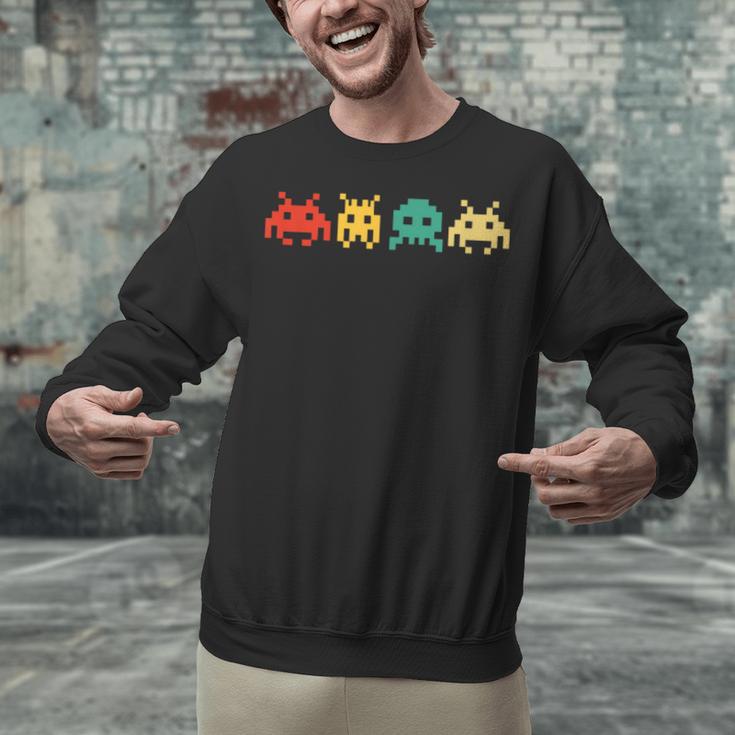 80s Video Game Vintage Nostalgia Retro Arcade Novelty Unisex Sweatshirt 80s Video Game Vintage Nostalgia Retro Arcade Novelty Unisex Sweatshirt