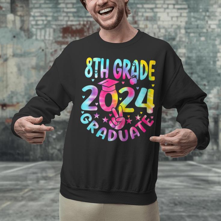 8th Grade Graduate 2024 Graduation Last Day Of School Tie Unisex Sweatshirt