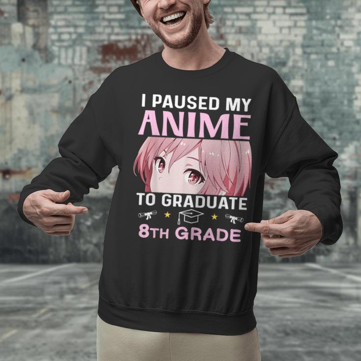 8th Grade Graduation Anime 2024 Graduate Middle School Girls Unisex Sweatshirt