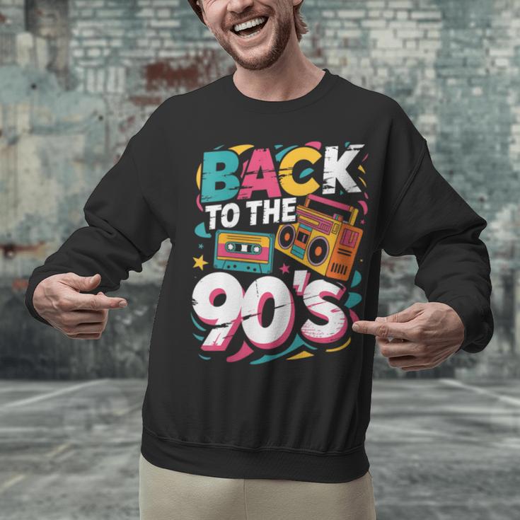 90's Nineties Nostalgia Costume Party Back To The 90s Unisex Sweatshirt 90's Nineties Nostalgia Costume Party Back To The 90s Unisex Sweatshirt