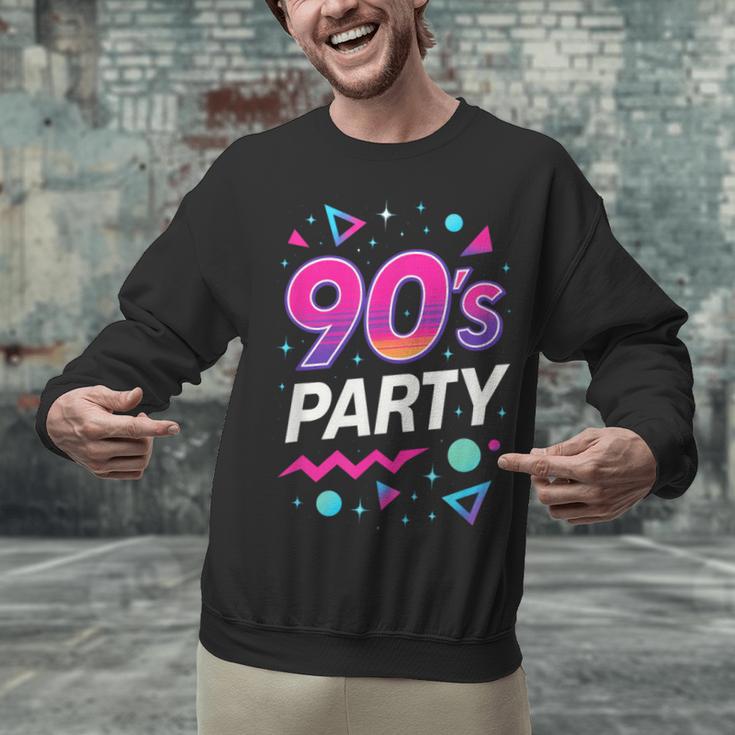 90's Party 90s Nostalgia Retro Rave Dance Music Unisex Sweatshirt 90's Party 90s Nostalgia Retro Rave Dance Music Unisex Sweatshirt