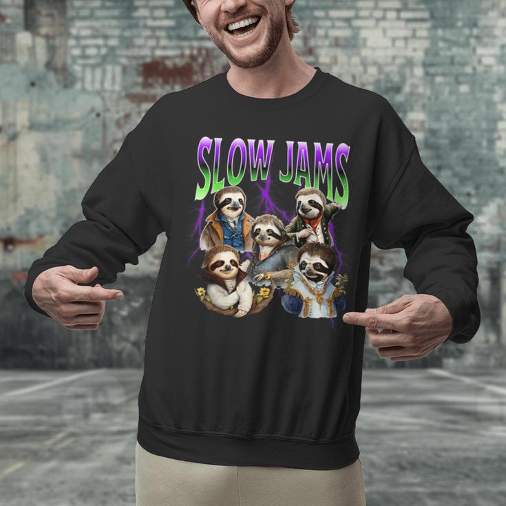 90s Style Bootleg Trendy Sloth Design For Introverts Unisex Sweatshirt