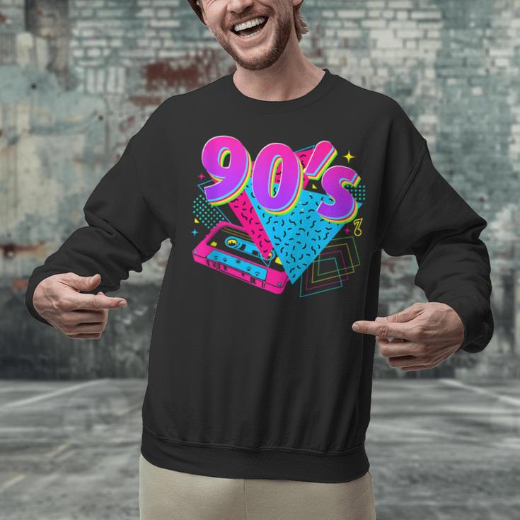 90's Vibe Retro Style Cassette Tape Nostalgia 1990s Party Unisex Sweatshirt 90's Vibe Retro Style Cassette Tape Nostalgia 1990s Party Unisex Sweatshirt