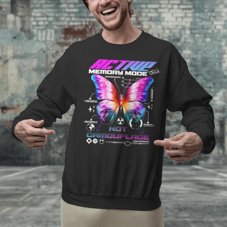Active Memory Butterfly Unisex Sweatshirt
