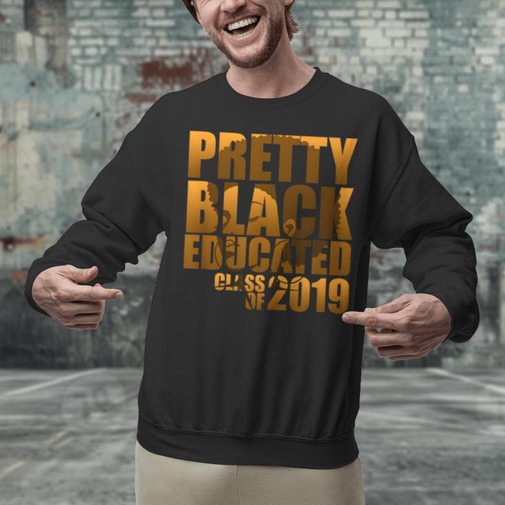 African American Girl Graduation Shirt Senior 2019 Unisex Sweatshirt
